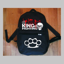 King of Fighting jednoduchý ľahký ruksak, rozmery pri plnom obsahu cca: 40x27x10cm materiál 100%polyester